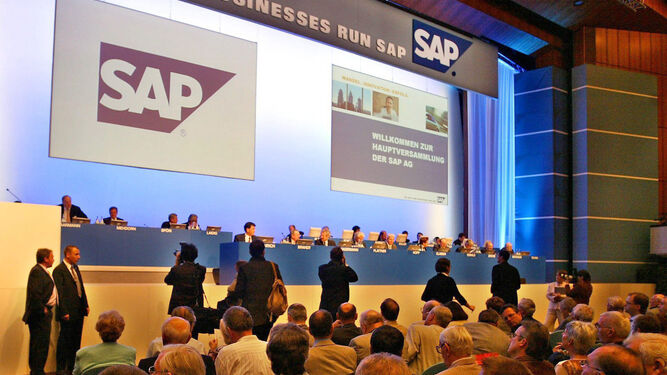 Convención de SAP en Alemania.