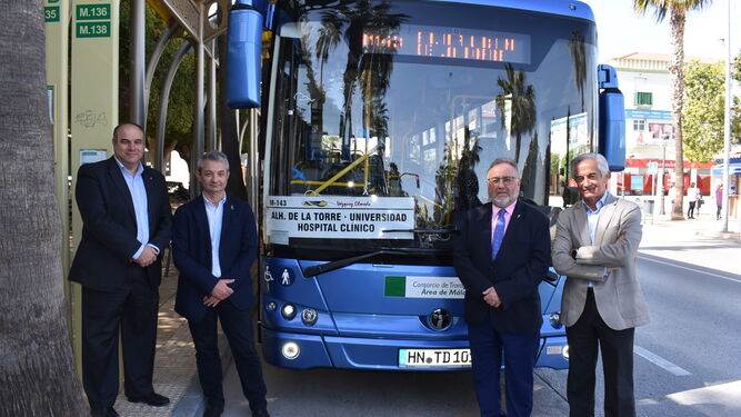 Alhaurín de la Torre estrena el primer autobús interurbano eléctrico de Andalucía
