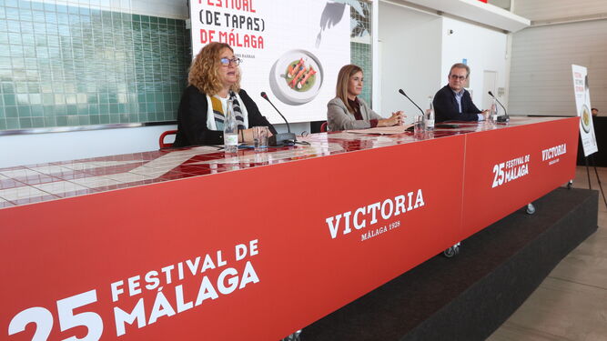 Presentación del Festival (de tapas) de Málaga de Cervezas Victoria.