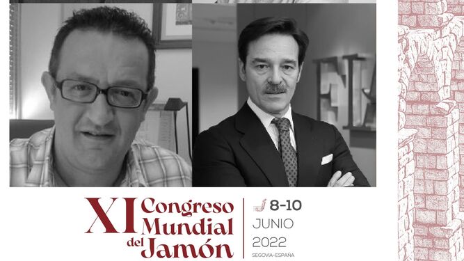 Ponentes  en el Congreso Mundial del Jamón: Vidal Moreno, Horacio González, Israel Muñoz y Silvia Montoro.