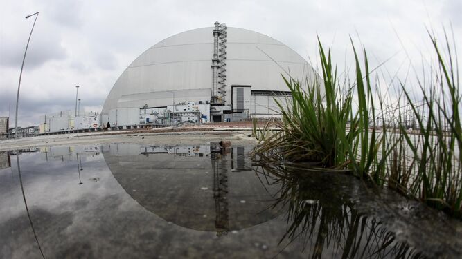 La central nuclear de Chernóbil