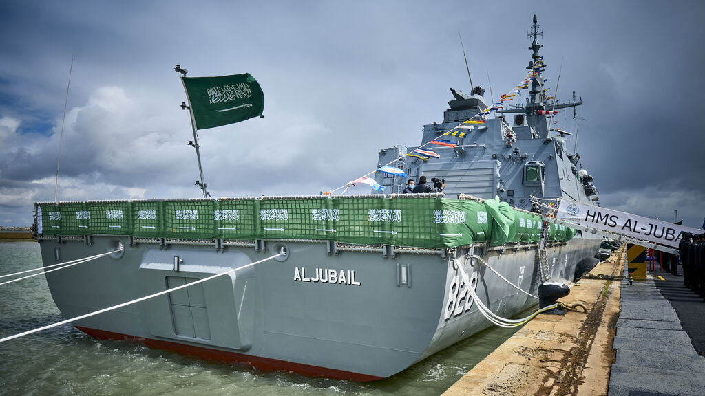Entrega a la Armada Saudita de la primera corbeta construida en Navantia - San Fernando