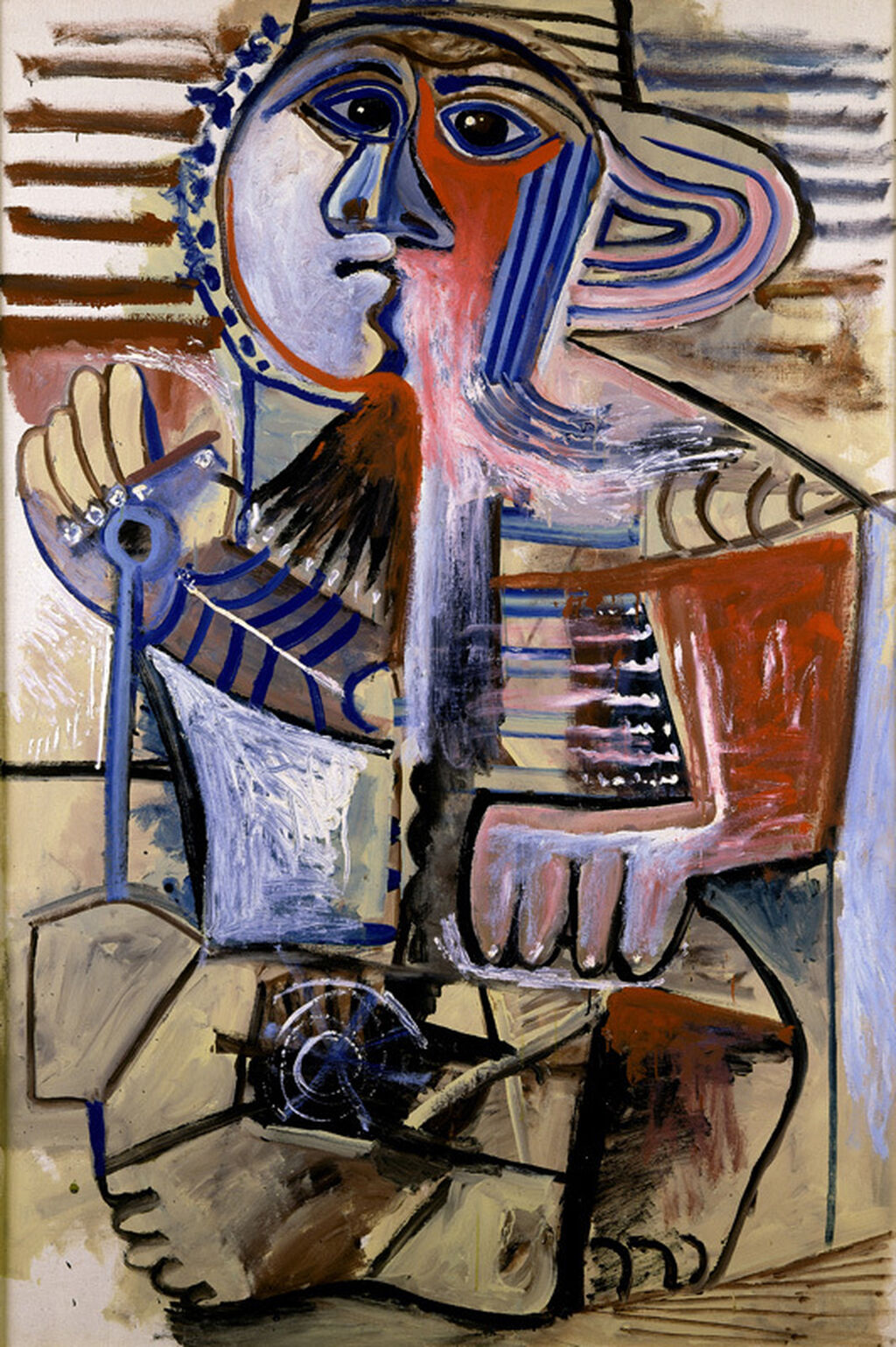 'Ni&ntilde;o con una pala', Pablo Picasso 1971.