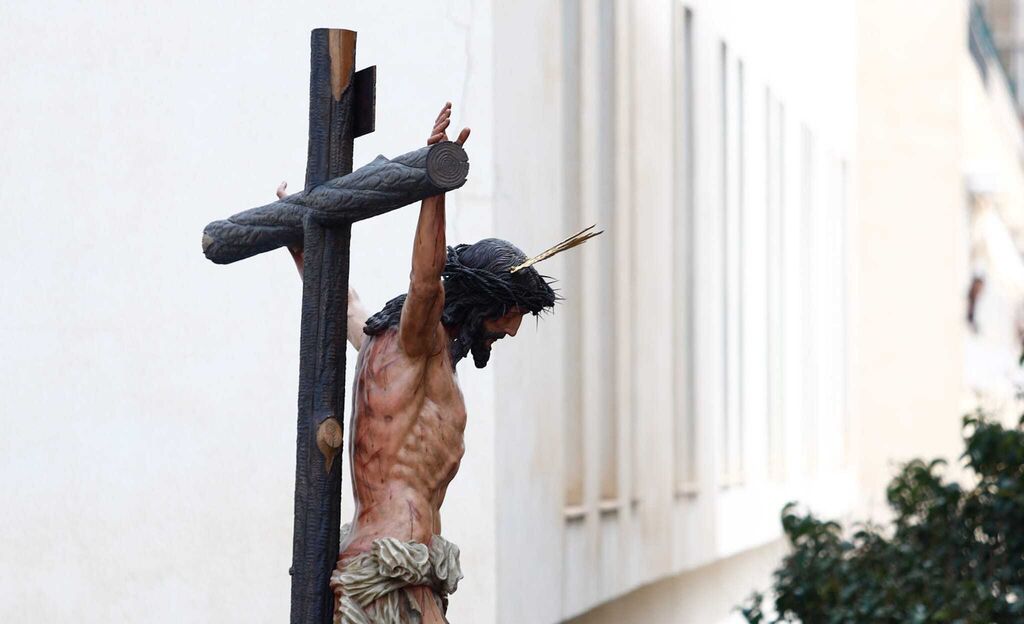 Las fotos de Crucifixi&oacute;n, en el Lunes Santo de M&aacute;laga