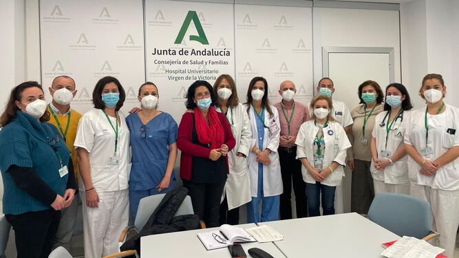 Comisión de Humanización del complejo hospitalario Virgen de la Victoria de Málaga.