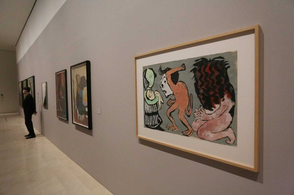 La exposici&oacute;n de la artista portuguesa Paula Rego en el Museo Picasso M&aacute;laga, en fotos
