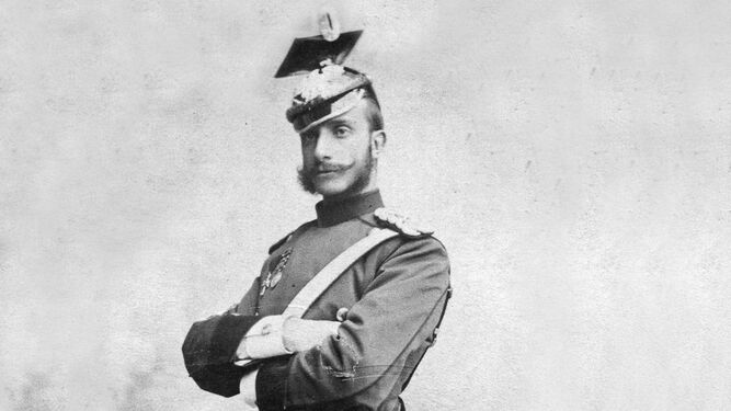 Alfonso XII en 1884, el año en que conoció a Juan Breva.
