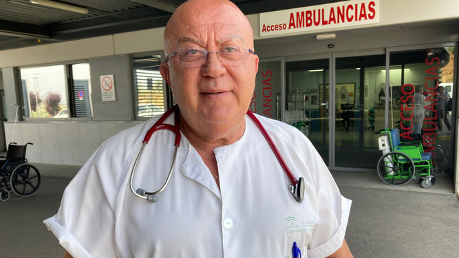 Antonio Granero, médico de urgencias del Hospital de la Serranía.