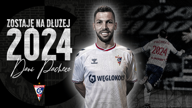 Dani Pacheco seguirá hasta 2024 en el Gornik Zabrze.