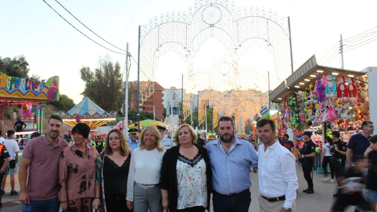 The institutional visit to the Night Fair.