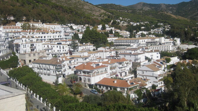 Vista del municipio de Mijas.