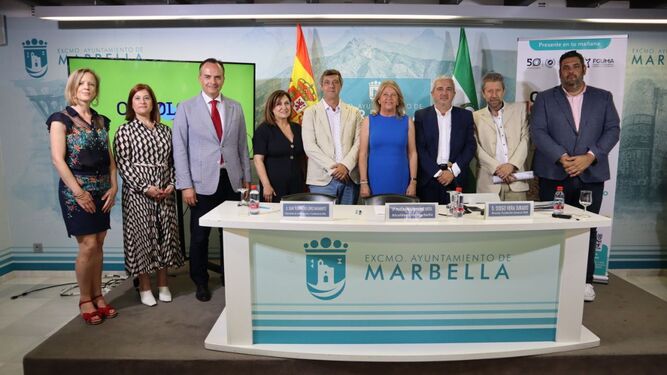 La presentación de los Cursos de Verano que se celebrarán en Marbella