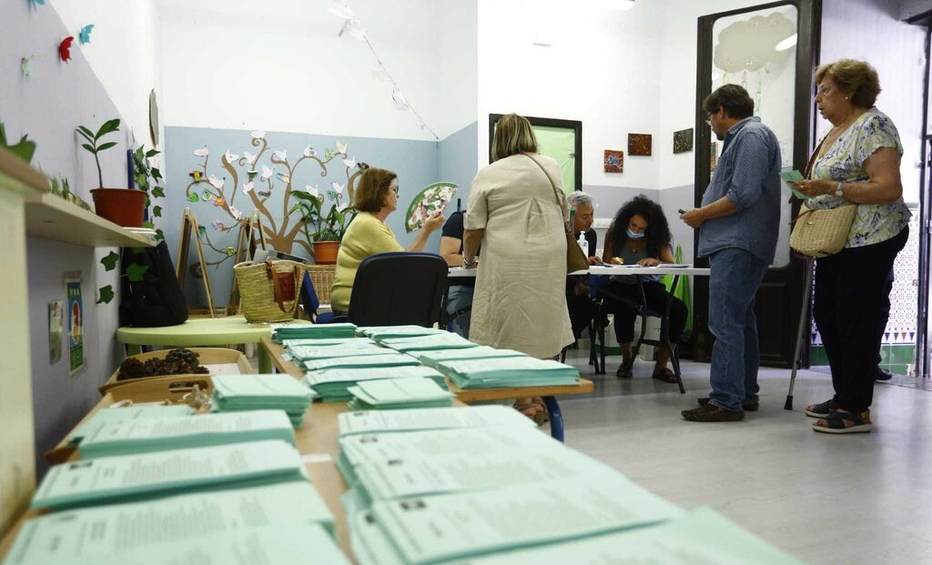 Las fotos de la jornada electoral del 19J en M&aacute;laga