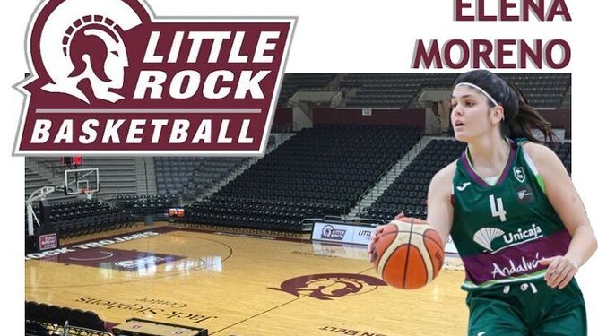 Elena Moreno se marcha a Little Rock en la NCAA.