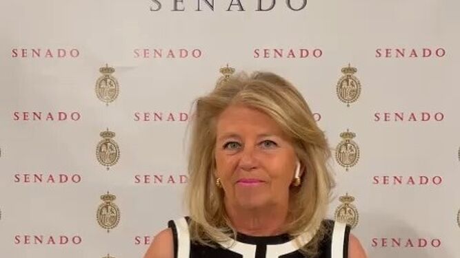 La alcaldesa de Marbella y senadora por el PP, Ángeles Muñoz.