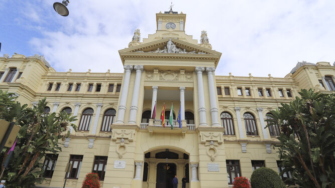 El Ayuntamiento de Málaga.
