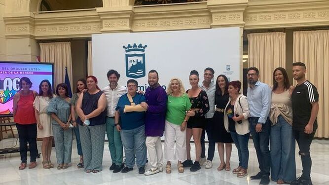 Málaga se reivindica como ciudad "orgullosa y diversa"
