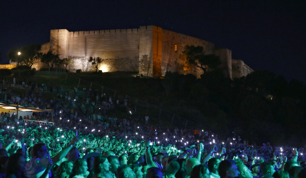 Las fotos del concierto de Marc Anthony en el Marenostrum Fuengirola