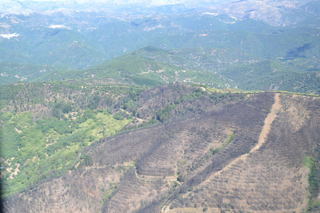 As&iacute; ha quedado la zona de Sierra Bermeja afectada por el incendio de Pujerra (fotos)