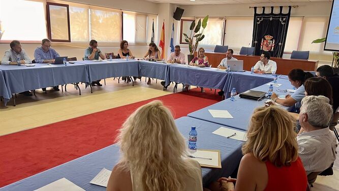 Reunión de la Mesa de Turismo de Fuengirola.
