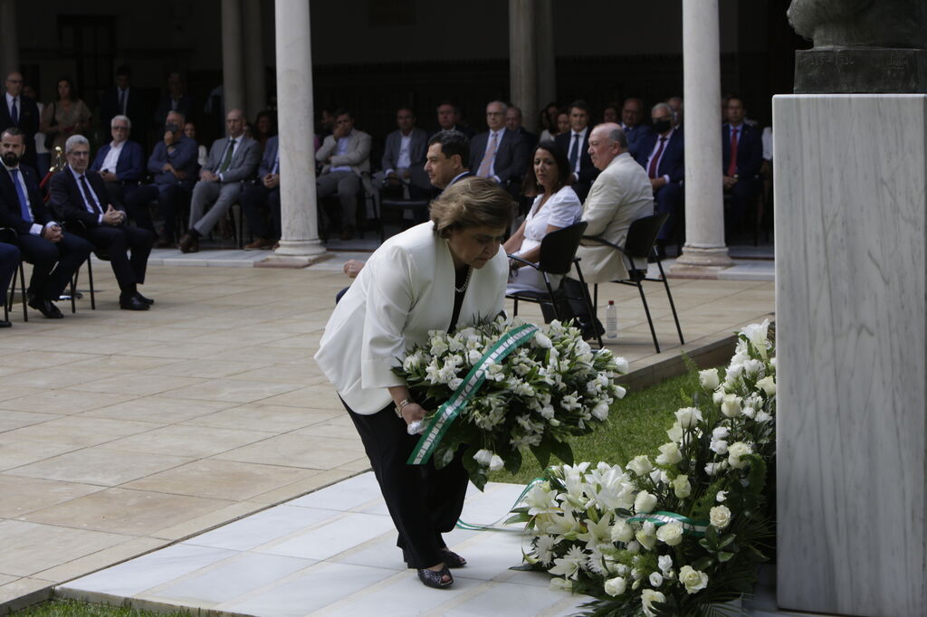 Acto de homenaje a Blas Infante en el Parlamento
