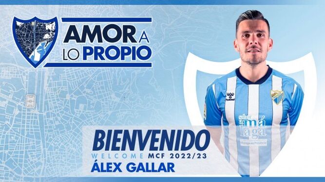 Álex Gallar cuarto fichaje oficial del Málaga CF en un viernes loco