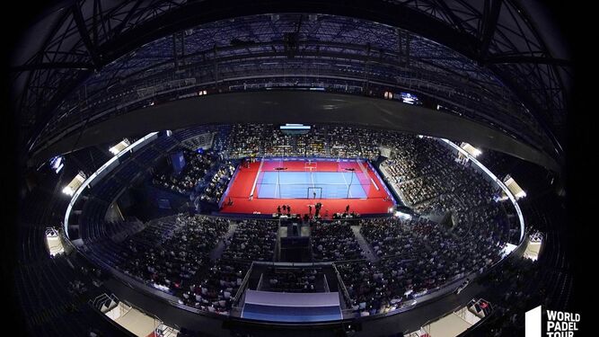 Imagen aérea del Carpena durante el torneo.