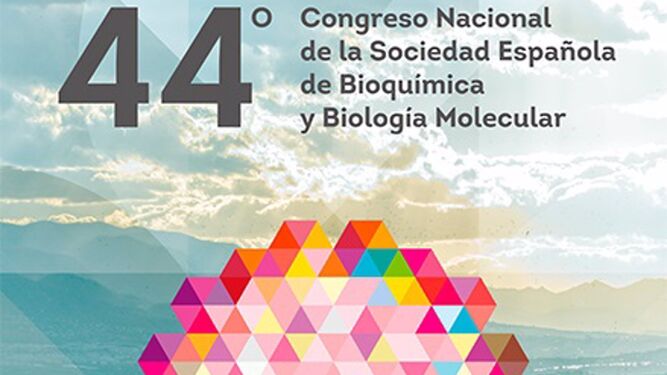 Cartel del congreso de Bioquímica y Biología Molecular en la UMA.