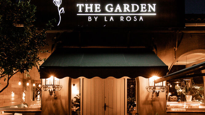 Entrada de 'The Garden by La Rosa en Estepona
