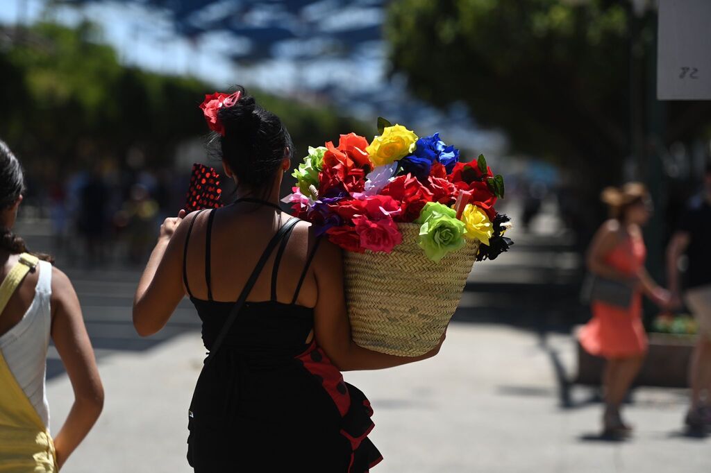 Las fotos del lunes festivo en la Feria en M&aacute;laga