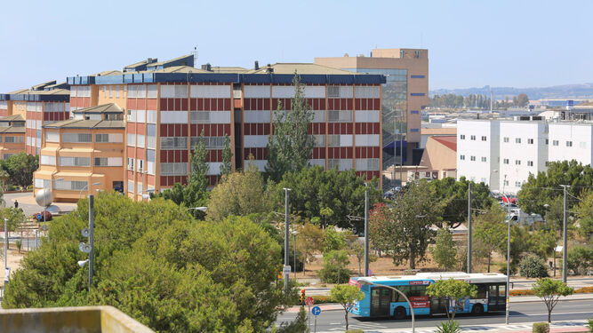 La Facultad de Ciencias de la UMA, vista desde el aire.