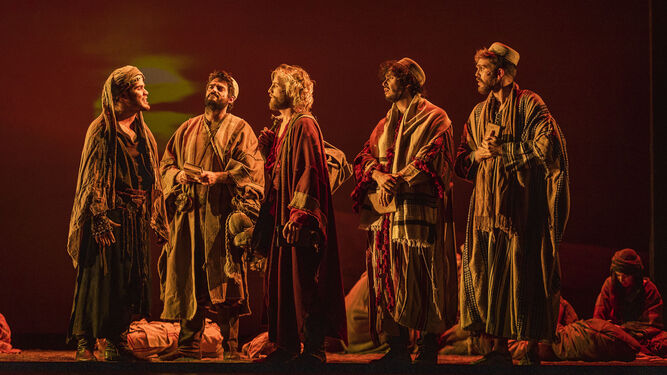 Una de las escenas de 'El médico. El musical', del 1 al 11 de septiembre en el Cervantes.