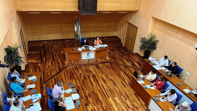 La alcaldesa, Ana Mula, ha presidido el Pleno municipal.