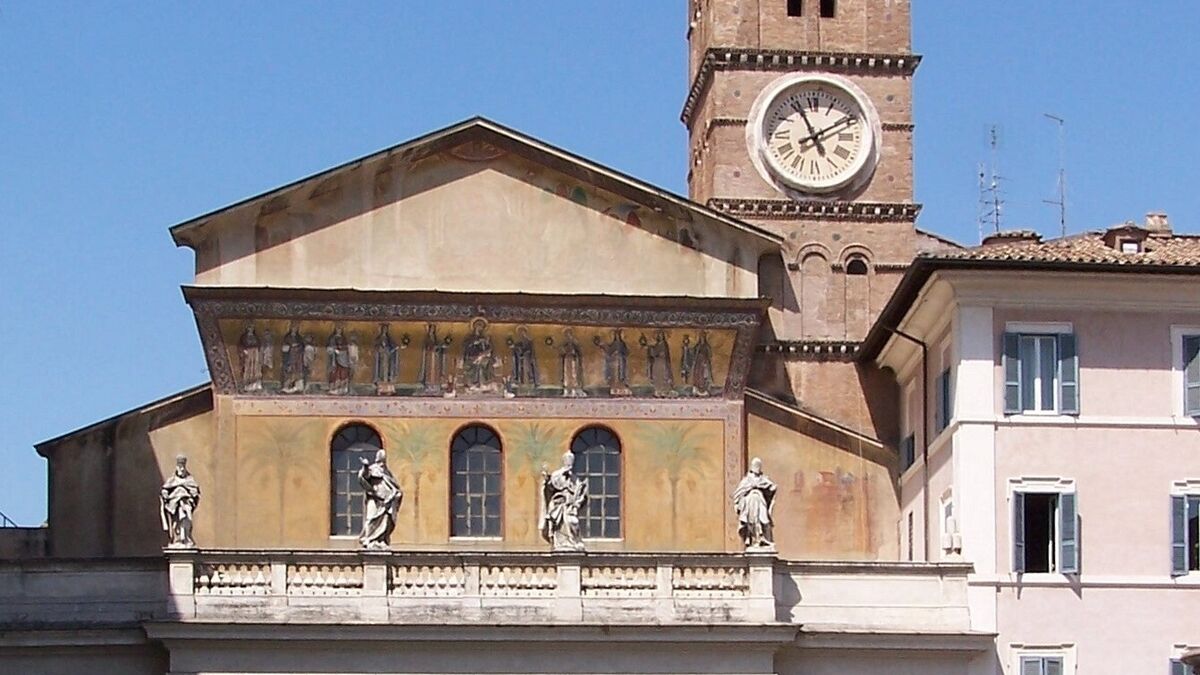 Basílica de Santa María in Trastevere.