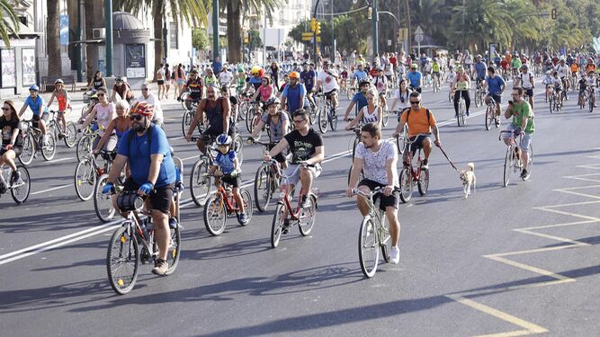 Día de la Bicicleta celebrado en 2019 en el marco de la Semana Europea de la Movilidad.