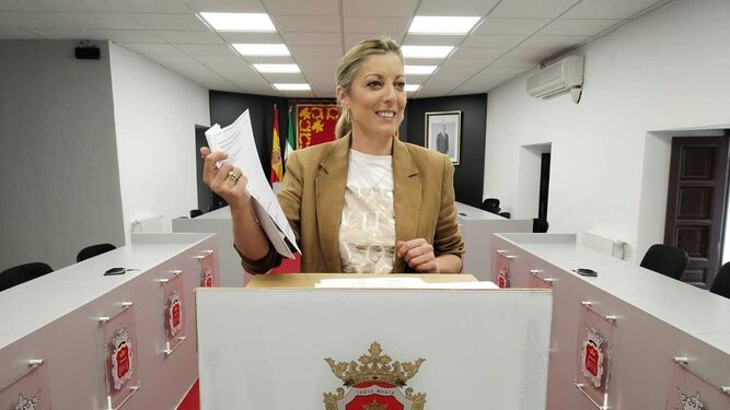 María del Carmen Martínez, delegada municipal de Contratación.