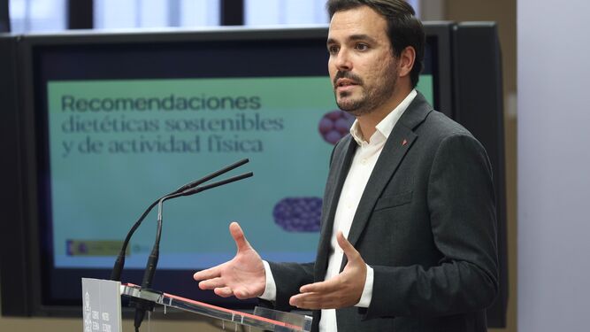 Garzón participa en la presentación del informe de la Aesan.