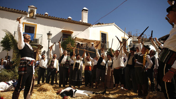 El pueblo de Málaga que vuelve a la guerra de guerrillas del siglo XIX