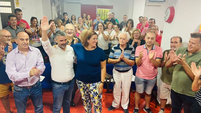 Las ejecutivas del PSOE de Marbella y San Pedro.