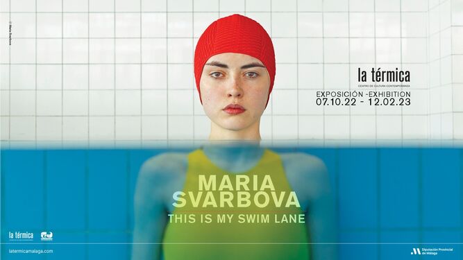 Cartel de la exposición de María Svarbova, que se inaugura la próxima semana.