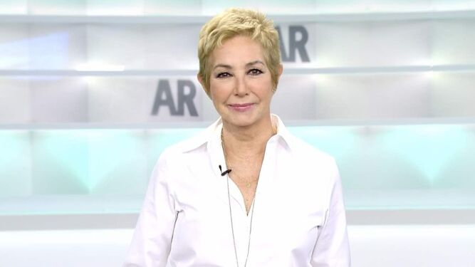 Ana Rosa Quintana en su regreso a la televisión en 2022