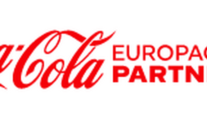 Logo de Coca Cola Europacific Partners.