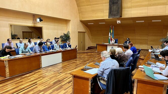 El Pleno de Fuengirola en la sesión ordinaria de octubre.