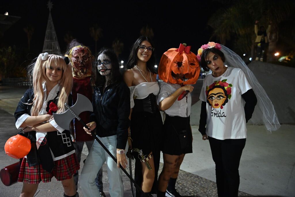 Las fotos de Halloween en M&aacute;laga: vuelve la noche m&aacute;s terror&iacute;fica