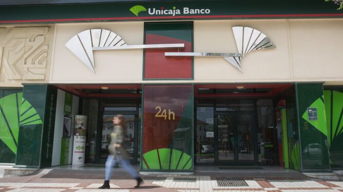Sucursal de Unicaja Banco.