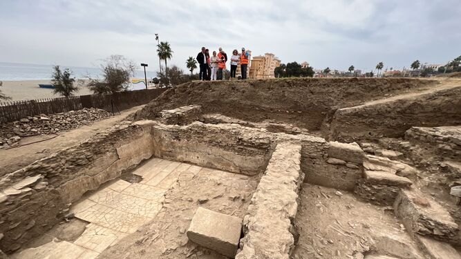 Las últimas excavaciones practicadas en el yacimiento arqueológico.