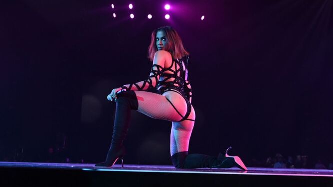 La diva brasileña Anitta en Los 40 Music Awards