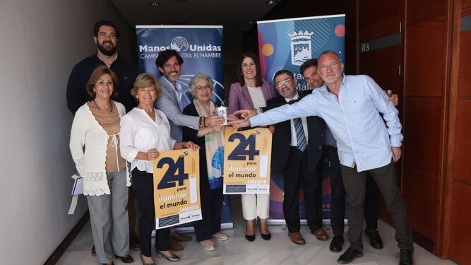Málaga se suma a la iniciativa de Manos Unidas '24 horas. Enciende la llama'