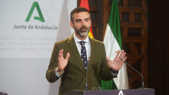 Ramón Fernández-Pacheco tras el Consejo de Gobierno.