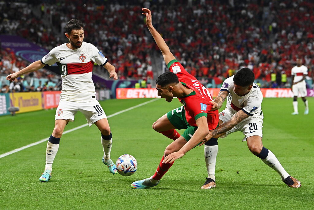 Las im&aacute;genes del Marruecos - Portugal de los cuartos de final del Mundial de Qatar